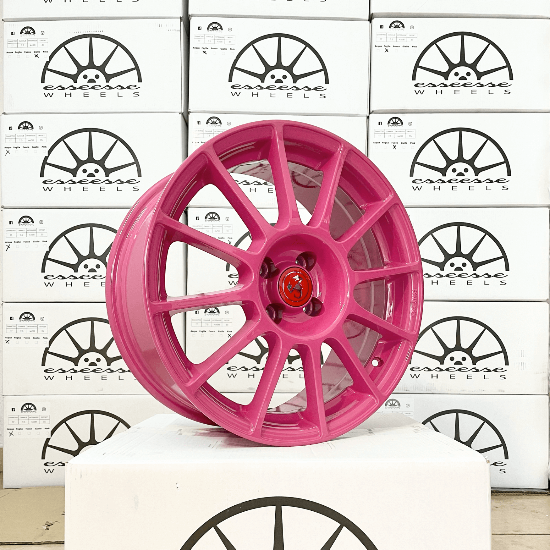 Cerchi Abarth SS Limited Pink
