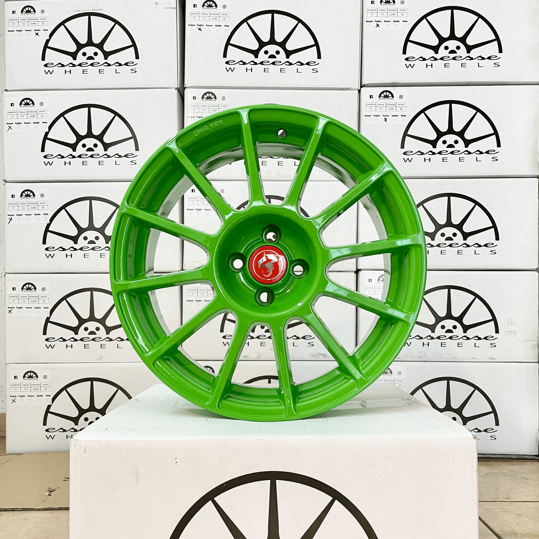 Abarth SS Limited Foglia wheels