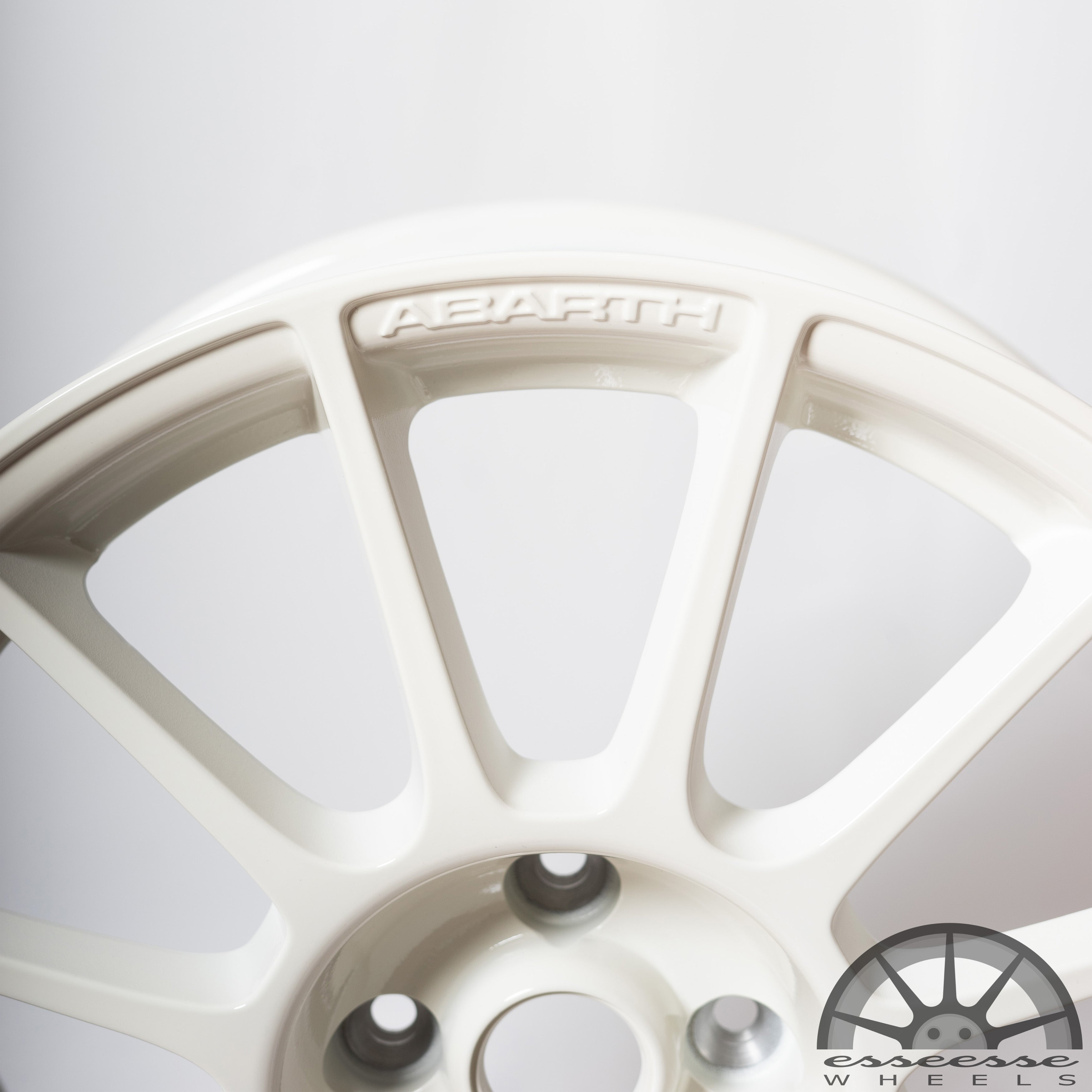Original Abarth Esseesse White wheels